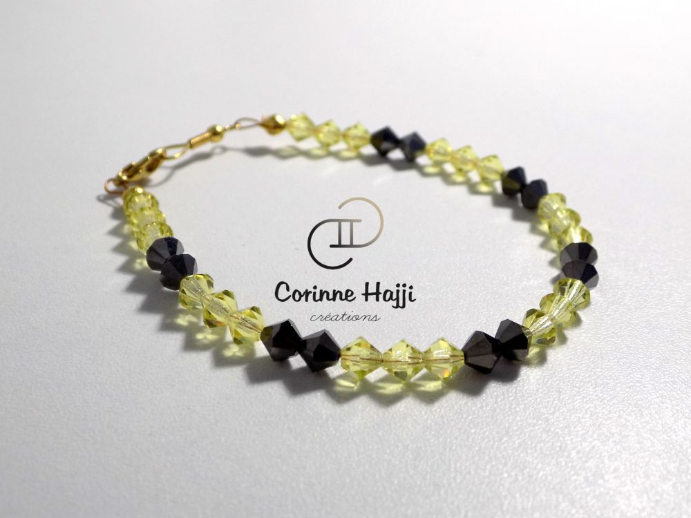 Bracelet DUO en perles de verre – Image 4
