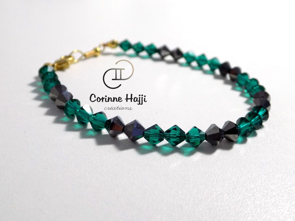 Bracelet DUO en perles de verre – Image 7