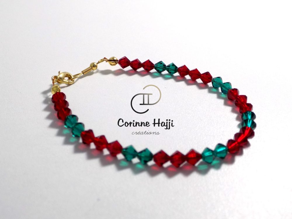 Bracelet DUO en perles de verre – Image 6