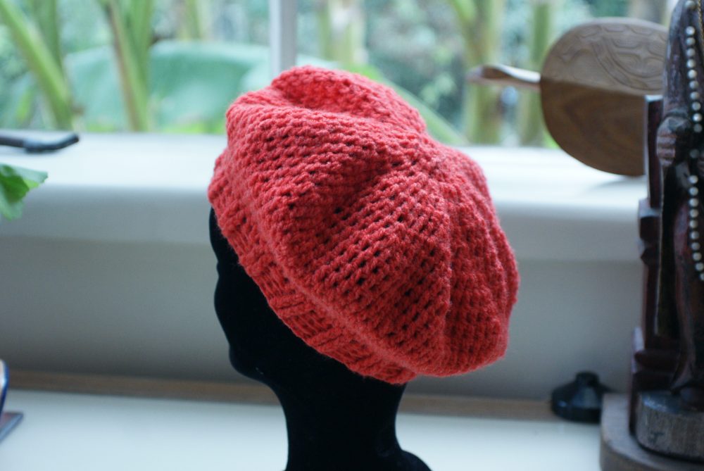 Béret en crochet 100% Acrylique – Image 2