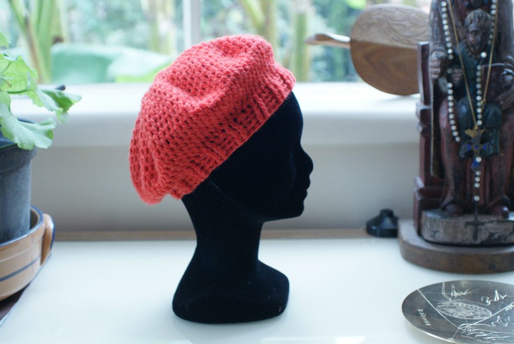 Béret en crochet 100% Acrylique