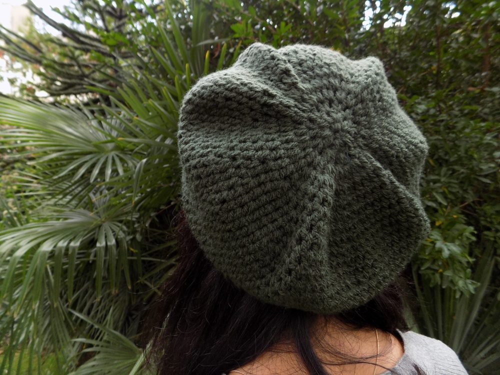 Bonnet crochet "Bohème"